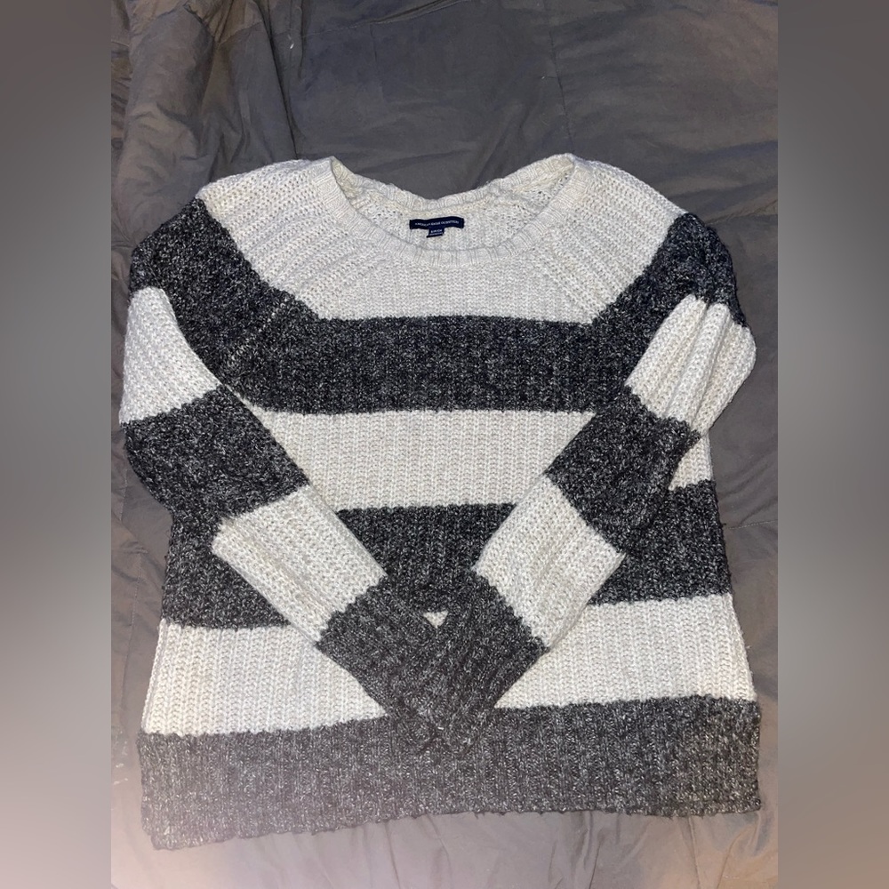 Striped AE sweater